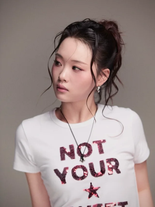 고개를 돌려 옆을 바라보는 JOY 강사